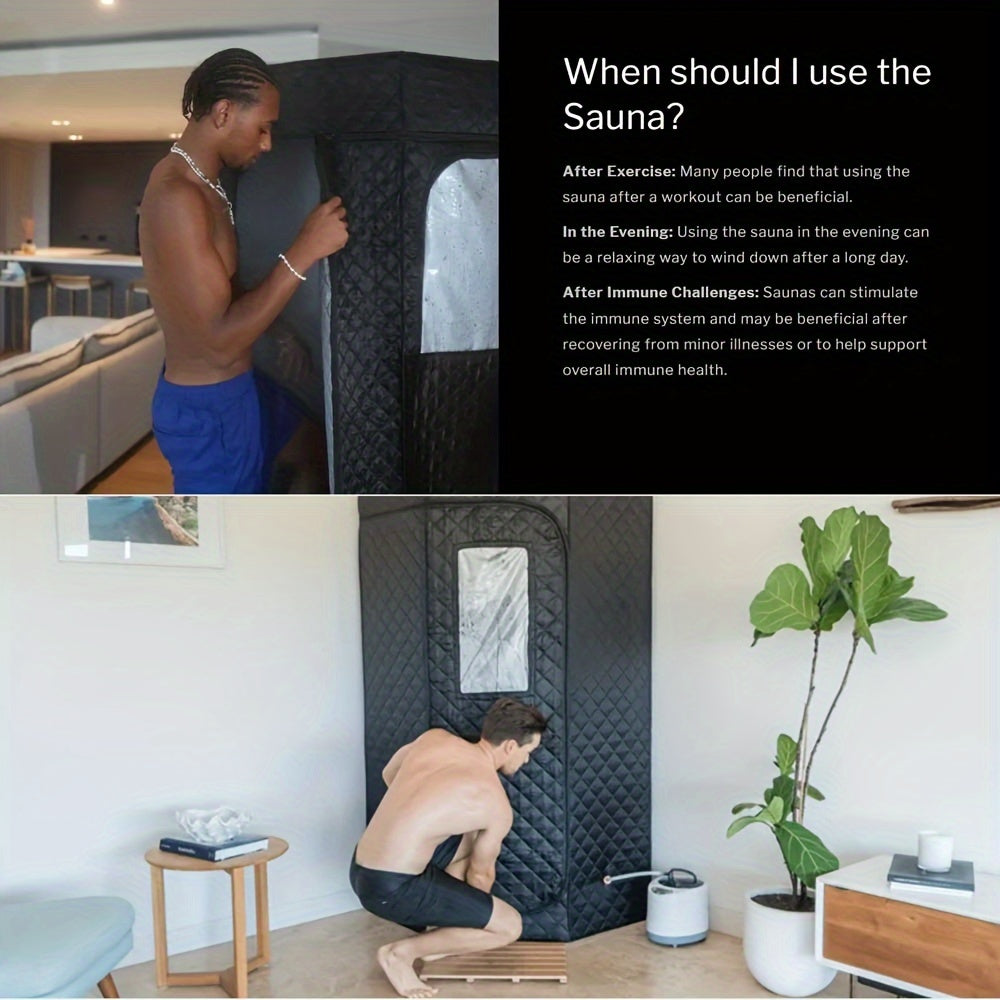 Pentagon Sauna Tent & Portable Ice Bath Tub-1