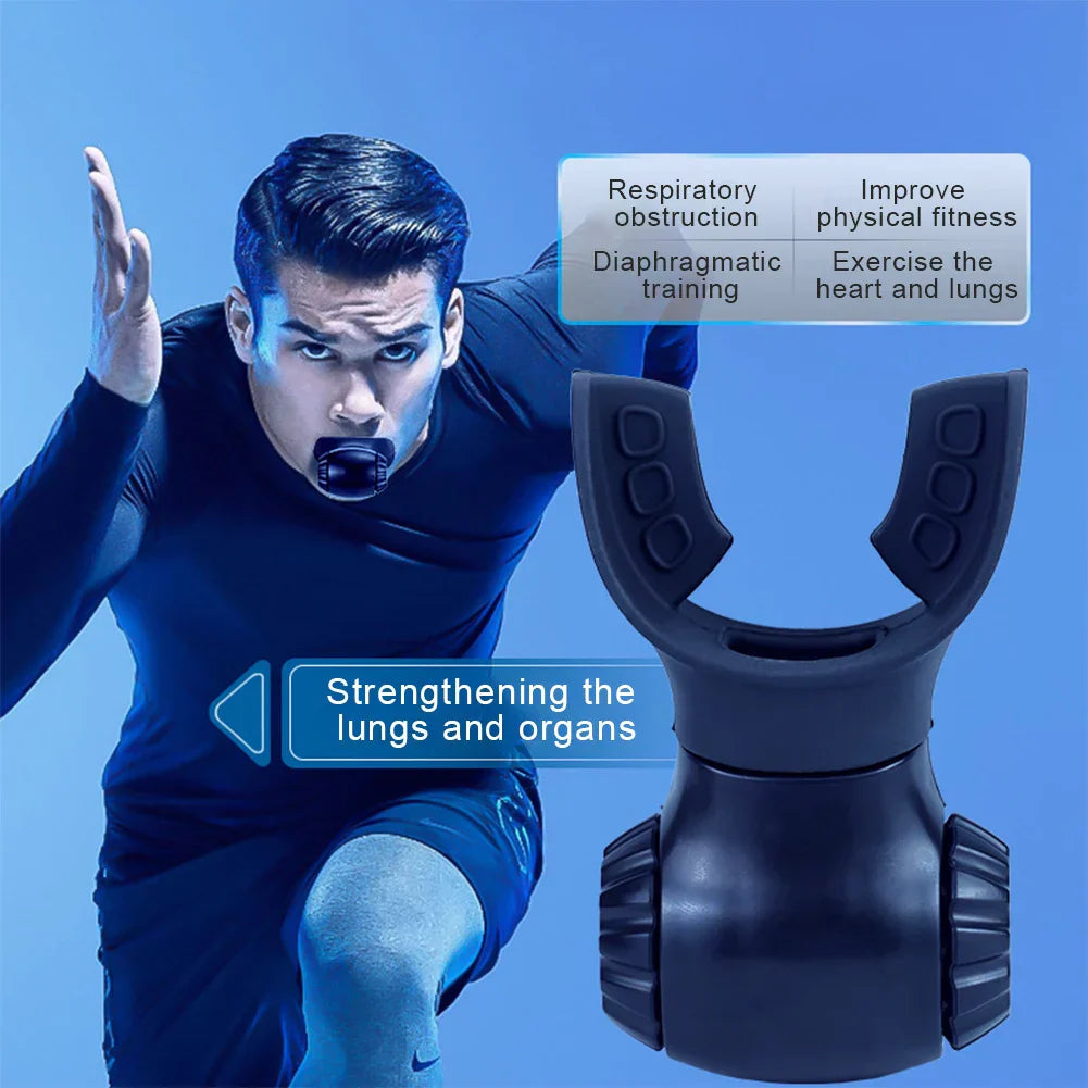 Exerciser Breathing Trainer Lung Adjustable Resistance - 4 pcs-3