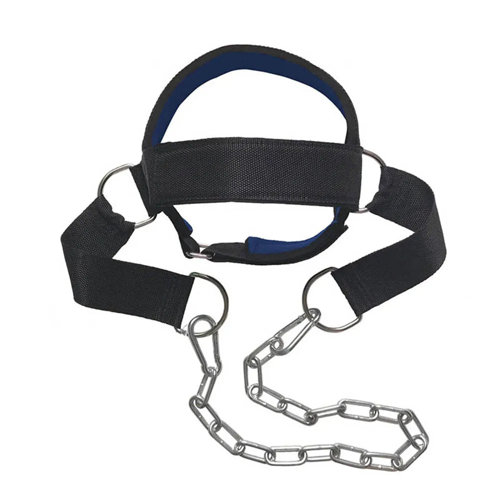 Head and Neck Training Harness - Adjustable Strap for Gym Fitness-0